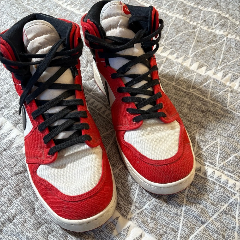 Jordan 1 Retro AJKO Chicago (2021) DA9089-100 Canvas Sneakers